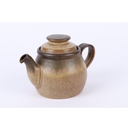 Brun Tekanna - Stengodskeramik