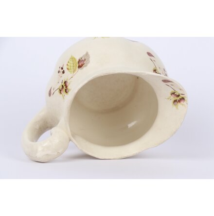 Heron Cross Pottery - Porslinskanna med blommotiv