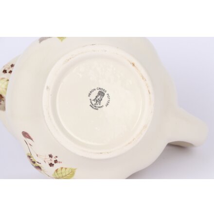 Heron Cross Pottery - Porslinskanna med blommotiv
