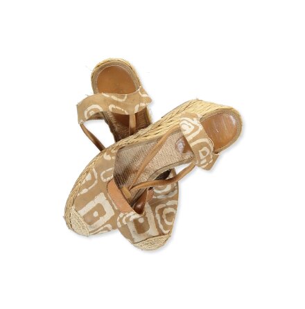 Ralph Lauren - Espadriller med kilklack - stl. ca 37