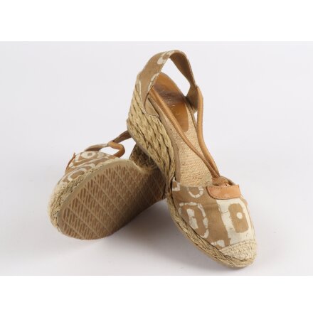 Ralph Lauren - Espadriller med kilklack - stl. ca 37