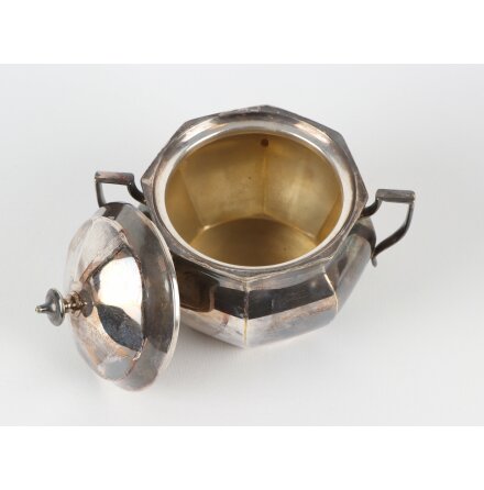 Eskilstuna - Gust. Ericsson - Kaffeservis - 3 Delar - Nysilver 