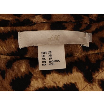H&amp;M - Leopardm�nstrad kappa - stl. XS