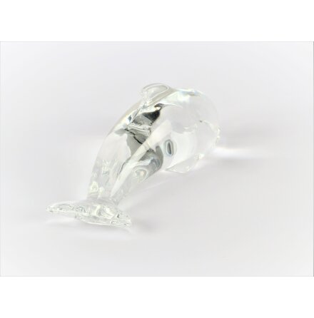 Hadeland - Delfin glasskuptur 