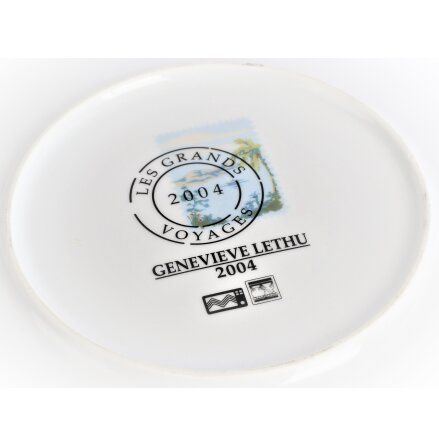  Genevieve Lethu - Les Grandes Voyages 2004 - Dekorationstallrik 