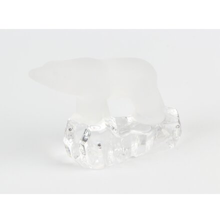  Glasskulptur Isbjrn 