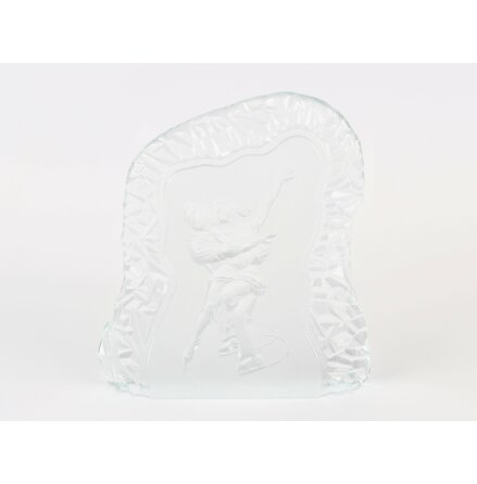 Glasskulptur - Konstkare - Transparent 