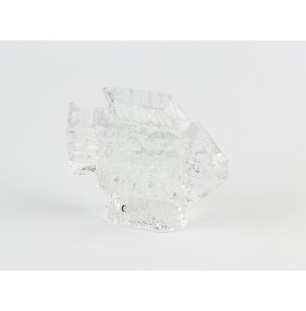 Glasskulptur fisk 