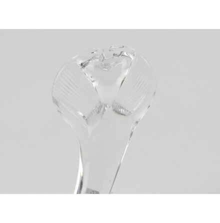 Glasskulptur orm 