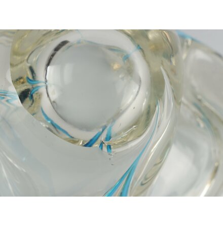Glasskl i Transparent, Bl och Gul 