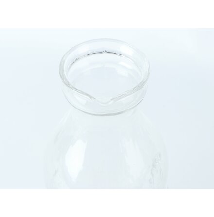 Transparent glasflaska - 1/1 Liter 