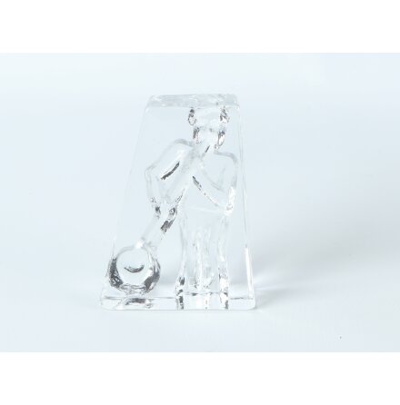 Skulptur glasbl�sare 