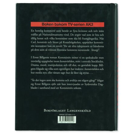 Kommitt�n En roman om konst och media - Ernst Billgren - Sk�nlitteratur &amp; Deckare
