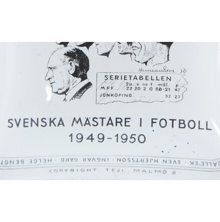 Daniroca A/S Copenhagen - Glasfat Malm� FF Svenska M�stare - 1949/1950