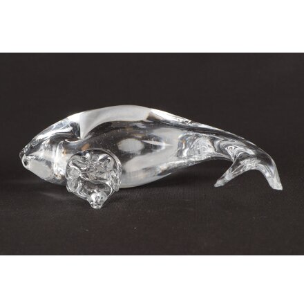 Glasskulptur - Fisk 
