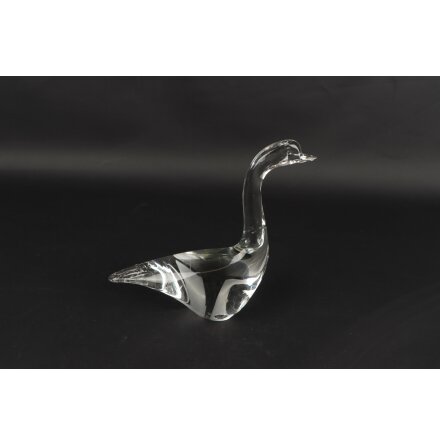 FM Konstglas Ronneby - Glasskulptur - Svan