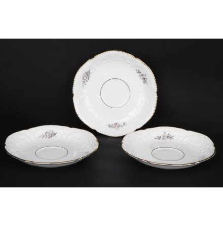 Rosenthal - Kaffeservis - 10 Koppar, 6 Sm� Kaffefat, 3 Stora Kaffefat, 1 Kaffekanna, 1 Litet Serveringsfat , 1 Stort Serveringsfat , 6 Sm� Assietter , 2 Stora Assietter