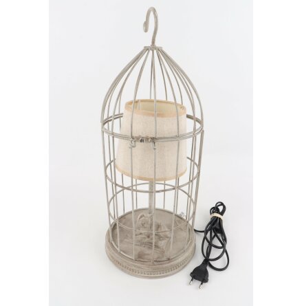 Bordslampa - Katt i bur - Sockel E27