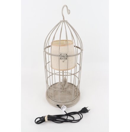 Bordslampa - Katt i bur - Sockel E27