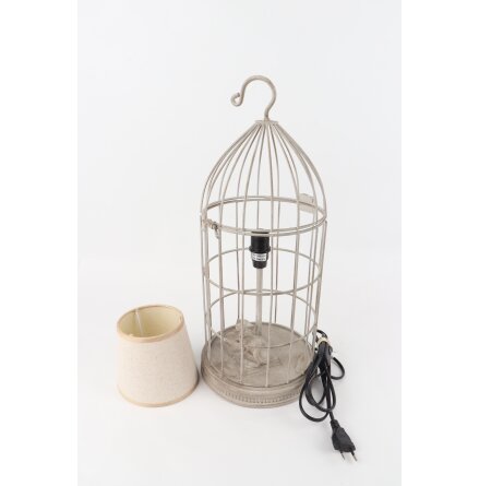 Bordslampa - Katt i bur - Sockel E27