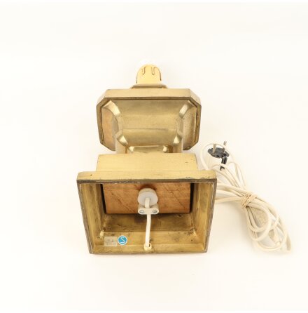 Bordslampfot i m�ssing - Vintage - Sockel E27