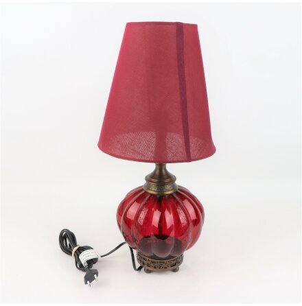 Litech International - Bordslampa med sk�rm - Sockel E14