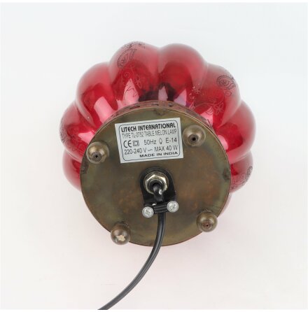 Litech International - Bordslampa med sk�rm - Sockel E14