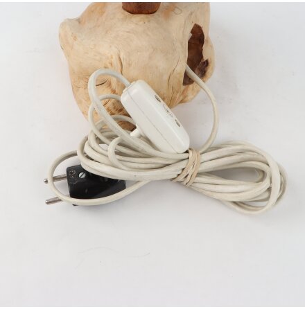 Unik bordslampfot i tr� - E27