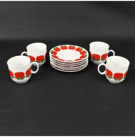 Winterling R�slau Bavaria - Kaffekoppar &amp; Fat - 4st &amp; 6st