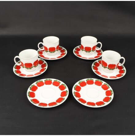 Winterling R�slau Bavaria - Kaffekoppar &amp; Fat - 4st &amp; 6st