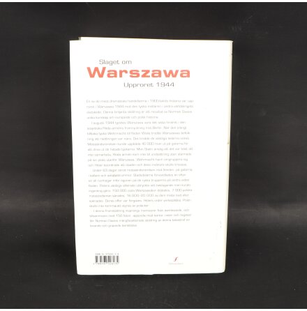 Slaget om Warszawa: Upproret 1944 - Norman Davies - Samh�lle, Historia &amp; Fakta