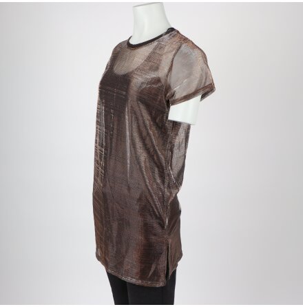 Primark - Genomskinlig Top - stl. S