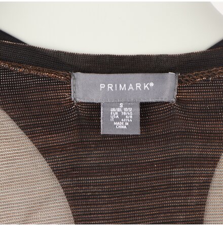 Primark - Genomskinlig Top - stl. S