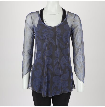 nowOn - Genomskinlig Top - stl. S