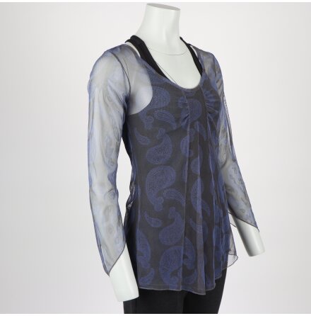 nowOn - Genomskinlig Top - stl. S