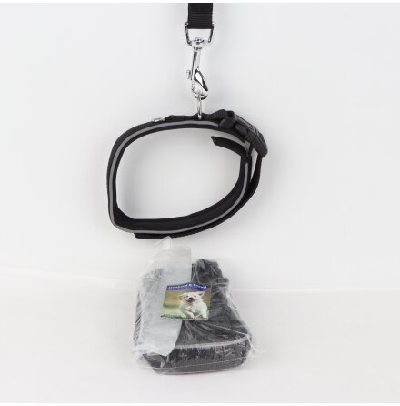 Swedog - Halsband &amp; koppel med reflex