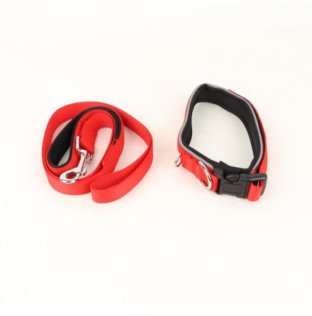 Swedog - Halsband &amp; Koppel Med Reflex
