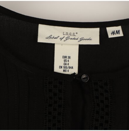 H&amp;M - Kl�nning Med H�lbroderier - stl. 36