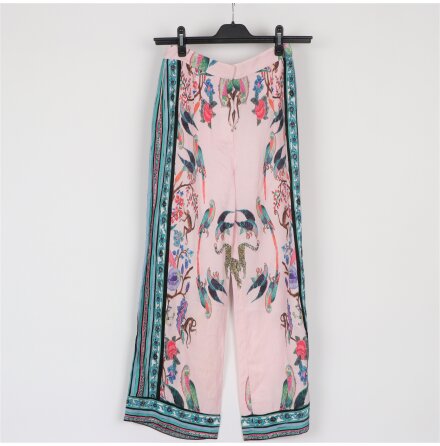 H&amp;M - Vid Byxa i Linmix - stl. 36 