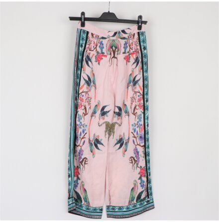 H&amp;M - Vid Byxa i Linmix - stl. 36 