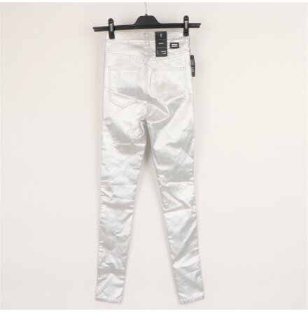 Dr Denim - Moxy Silvriga Superskinny Jeans - stl. S