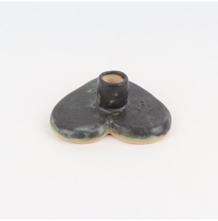 MT - Ljusstake i form av hj�rta 