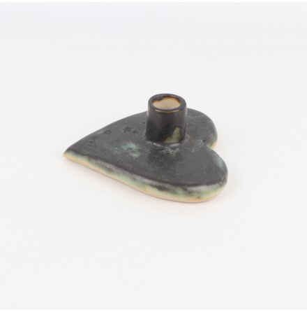 MT - Ljusstake i form av hj�rta 