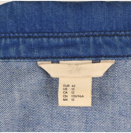 H&amp;M - Jeansjacka - stl. 42