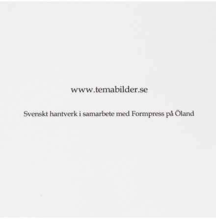 Temabilder - Serveringsbricka - Svenska skogstrd