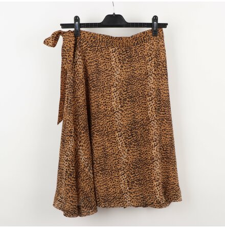 InWear - Kjol med Leopardmnster - stl. 36