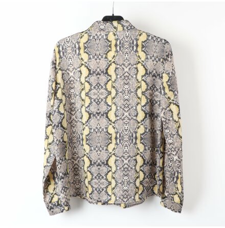 Just - Blus med Snakeskin mnster - stl. M