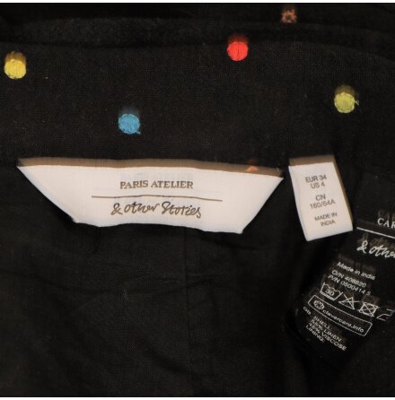 &amp; Other Stories - Kjol med flerf�rgade prickar - stl. 34 