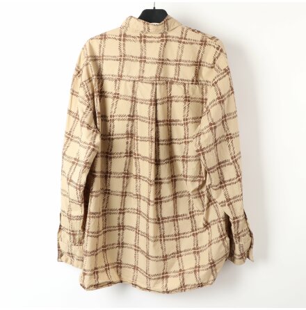 Marni Uniqlo - Rutmnstrad skjorta - stl. L