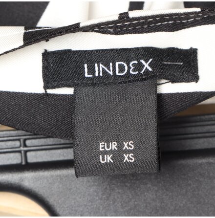 Lindex - Randig Kjol - stl. XS